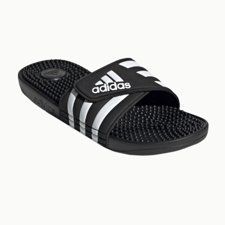 Шлепанцы ADISSAGE (RU 42.5 UK 10 USm 10.5 СМ 27.6 ; Black / White)